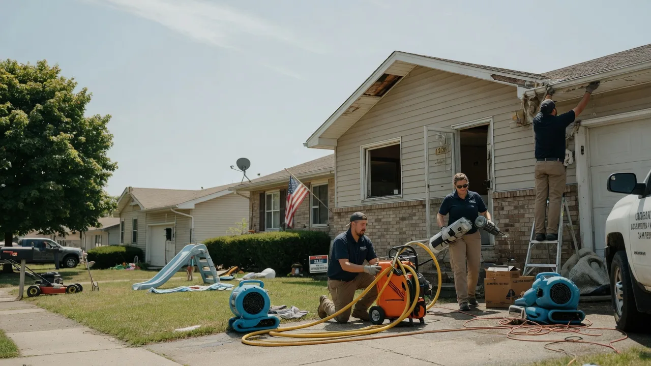 Water Damage Restoration in New Berlin, IL near me